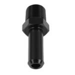 3/8 NPT to 12-13mm (1/2) Push On Barb Tail Hose Pipe Fitting Adapter Fuel Black