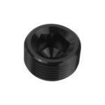 3/8 NPT Hex Allen Key Blanking Plug Bung Blocker Male Fuel Oil Adapter Black