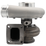 Turbocompresor Pulsar PSR 372 1100HP Entrada T4 de 0.88" Salida de rueda de turbina con abrazadera en V Marmon de 4.21" y cojinete de fricción