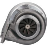 Turbocompresor Pulsar PSR 372 1100HP .91 T4 Entrada de doble espiral Salida Marmon V-Band de 4.21" Rueda de turbina 80*73 Cojinete de muñequilla - Imagen 2
