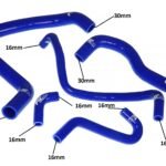 Kit de mangueras de refrigerante de radiador de silicona FMIC.EU para Honda Acura Integra Type R DC2 DB8 B18 1.8