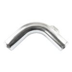 Codo de aluminio de 90° y 51 mm con brida soldada para sensor MAP de 12 mm.