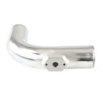 Codo de aluminio de 90° y 51 mm con brida soldada para sensor MAP de 12 mm. - Imagen 2
