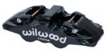 Pinza de freno radial universal Wilwood 120-15598 Aero4-DS de 4 pistones, color negro. - Imagen 2