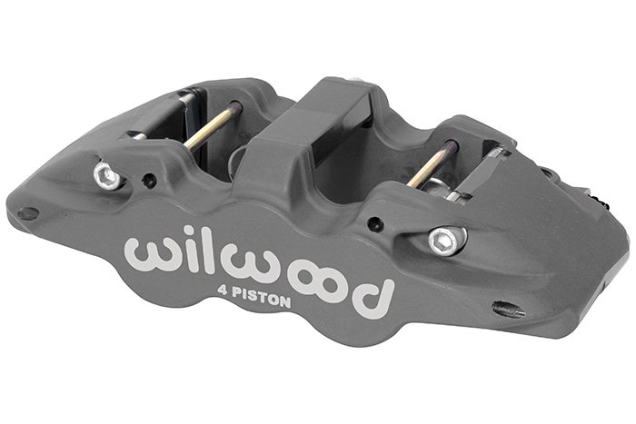 Aero4_Radial_Mount_Ano-lg Pinza de freno radial universal Wilwood 120-13338 Aero4 de 4 pistones - Imagen 1