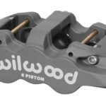 Pinza de freno Wilwood 120-13290 Aero6 de montaje radial, izquierda, 6 pistones