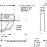 Pinza de freno universal para kart Wilwood 120-5498 de aluminio mecanizado, 2 pistones