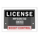 Licencia CANchecked MFD28/32 Control de sobrealimentación