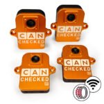 Sistema de monitoreo inalámbrico de temperatura de neumáticos CANchecked TMU04 con caja de carga - Imagen 7