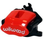 Wilwood 120-9809 Combination Parking Brake Radial Mount Caliper Left 1 Piston Red