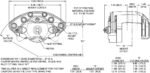Pinza de freno flotante universal Wilwood 120-13900 D154-R de 1 pistón - Imagen 2