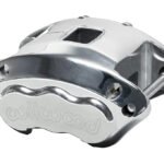 Pinza de freno universal flotante Wilwood 120-11874-P D154 de 2 pistones, pulida.