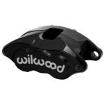 Pinza de freno flotante universal Wilwood 120-10937 D52 de 2 pistones, color negro.