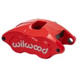 Pinza de freno flotante universal Wilwood 120-10936 D52 de 2 pistones, color rojo. - Imagen 2