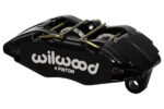 Pinza de freno Wilwood 120-12949 forjada DPHA de montaje universal con 4 pistones, color negro. - Imagen 2