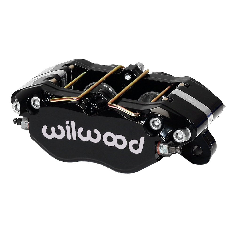 Dynapro_Lug_Mount_Black-xl_1 Pinza de freno Wilwood 120-9692 Dynapro Universal con montaje en tuerca, 4 pistones, color negro. - Imagen 1