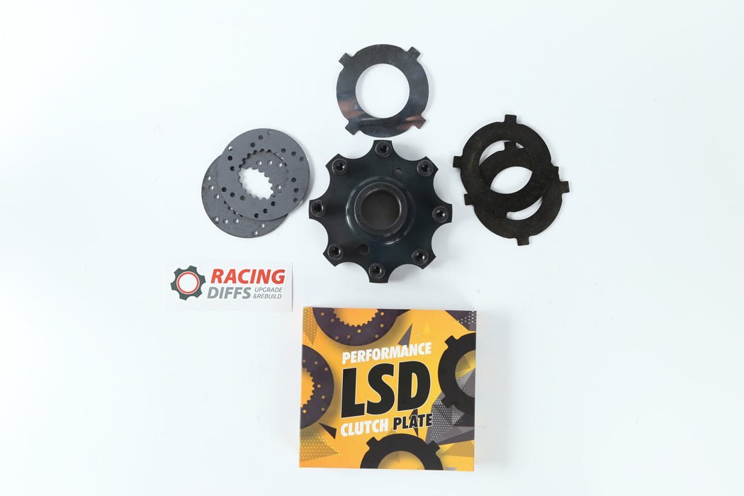 E36_LSD_168mm_5000x Small case LSD for BMW 40% lock 168mm Clutch plate set BMW E30 E36 Z3 4 cyl Track pack - STG 1 - Imagen 1