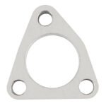 Brida de escape de acero inoxidable SS304 de 3 tornillos para K03 K03S