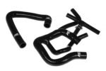 Kit de mangueras de silicona para refrigerante de radiador FMIC.EU para Austin Rover Mini Cooper S MPI 1.3 1997–2001 - Negro
