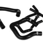 Kit de mangueras de silicona para refrigerante de radiador FMIC.EU para Austin Rover Mini Cooper S MPI 1.3 1997–2001 - Negro