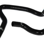 Kit de mangueras de refrigerante de radiador de silicona FMIC.EU para Honda Accord SiR SiR-T CF4 F20B CL1 H22A 1997-2000 - Negro