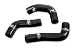 Kit de mangueras de silicona para refrigerante de radiador FMIC.EU para Mazda Miata MX5 NA8C BPZE 1.8 1989-1998 - Negro - Imagen 2