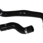 Kit de mangueras de silicona para refrigerante de radiador FMIC.EU para Nissan Skyline R32 GTR GT-R BNR 32 RB26DETT 1989-1994 - Negro
