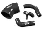 Kit de mangueras de silicona para refrigerante de radiador FMIC.EU para Mercedes Benz C200K W203 Coupé Sport Kompressor 2001-2007 - Negro