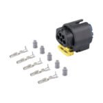 Dual Sensor Connector with Terminals 5-Pin