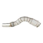 Downpipe FMIC.Pro para BMW F80 M3 S55 USA + CAT con protector térmico - Imagen 2