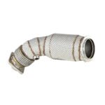 Downpipe FMIC.Pro para BMW F80 M3 S55 USA + CAT con protector térmico - Imagen 3