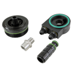 Adaptador de enfriador de placa sándwich de filtro de aceite FMIC.Pro para BMW E87 E90 E46 N46 - Imagen 2