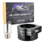 Oil Filter Sandwich Plate Sensors Adapter FMIC.Pro for Honda Civic X FC FK7 FK8