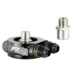 Adaptador de enfriador de placa sándwich de filtro de aceite con termostato FMIC.Pro de 80 mm