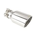 Tubo de escape de acero inoxidable Fmic.Pro con punta de 90 mm y entrada de 50 mm. - Imagen 3