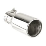 Tubo de escape de acero inoxidable Fmic.Pro con punta de 90 mm y entrada de 50 mm. - Imagen 2