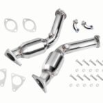 Downpipe FMIC.Pro para Nissan 370z 2009-2017 + silenciador