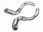 Downpipe FMIC.Pro para BMW F15 F16 X5 50ix X6 50ix 4.0 4.4L N63B 2015- con catalizador de alto flujo - Imagen 5