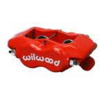 Wilwood 120-16743 Forged Dynalite Internal Universal Lug Mount Caliper 4 Pistons Red