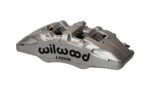 Pinza de freno Wilwood 120-14022 Dynapro 6A forjada con montaje en orejetas, izquierda, 6 pistones, níquel