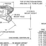 Pinza de freno Wilwood 120-17460 Dynapro forjada de perfil bajo, universal, con montaje en orejetas, 4 pistones, color rojo.