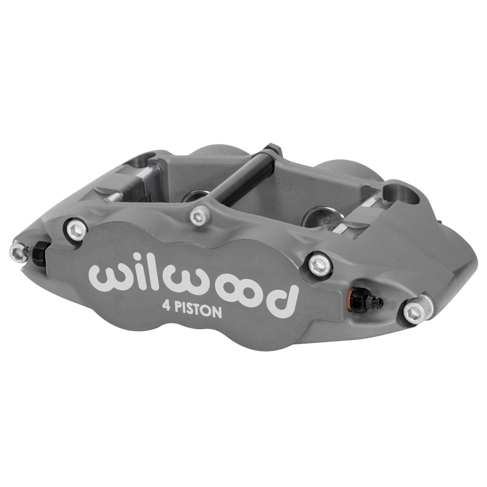 Forged_Narrow_Superlite_4_Radial_Mt-Ano-xl Pinza de freno radial universal Wilwood 120-11783 FNSL4R de 4 pistones - Imagen 1