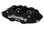 Pinza de freno radial universal Wilwood 120-11783 FNSL4R de 4 pistones, color negro.