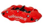 Pinza de freno Wilwood 120-14551 FNSL6R de montaje radial, izquierda, 6 pistones, roja - Imagen 2