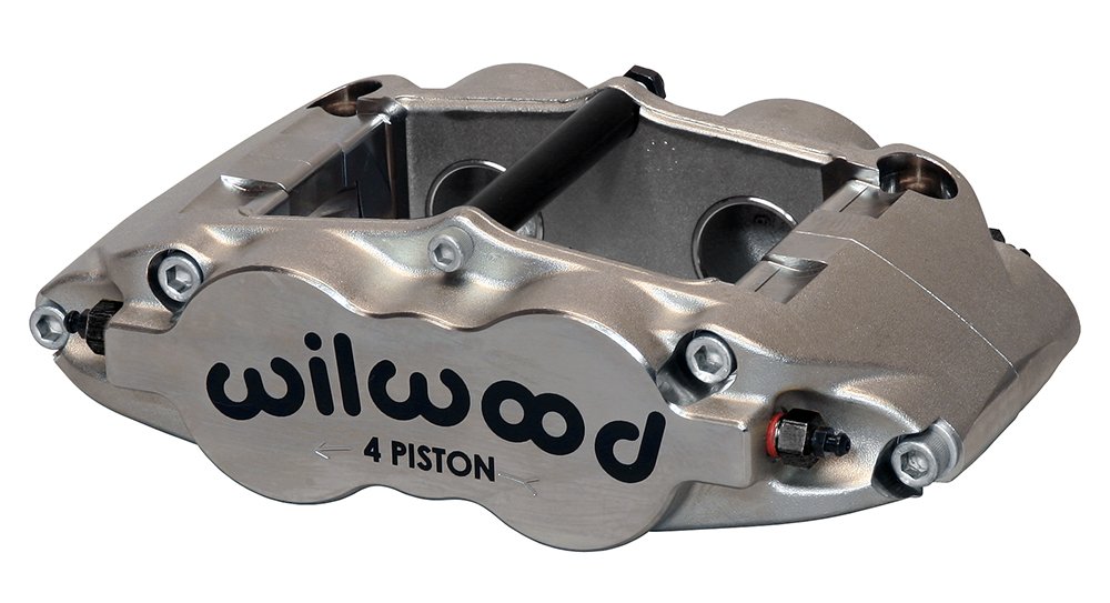 Forged_Superlite_4-ST_Radial_Mt-QS-xl Pinza de freno Wilwood 120-13264 Superlite forjada de montaje radial, izquierda, 4 pistones, níquel. - Imagen 1