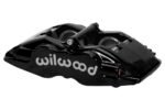 Pinza de freno Wilwood 120-11128 Superlite forjada con montaje interno universal, 4 pistones, color negro.