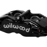 Pinza de freno Wilwood 120-11134 Superlite forjada con montaje interno universal, 4 pistones, color negro.