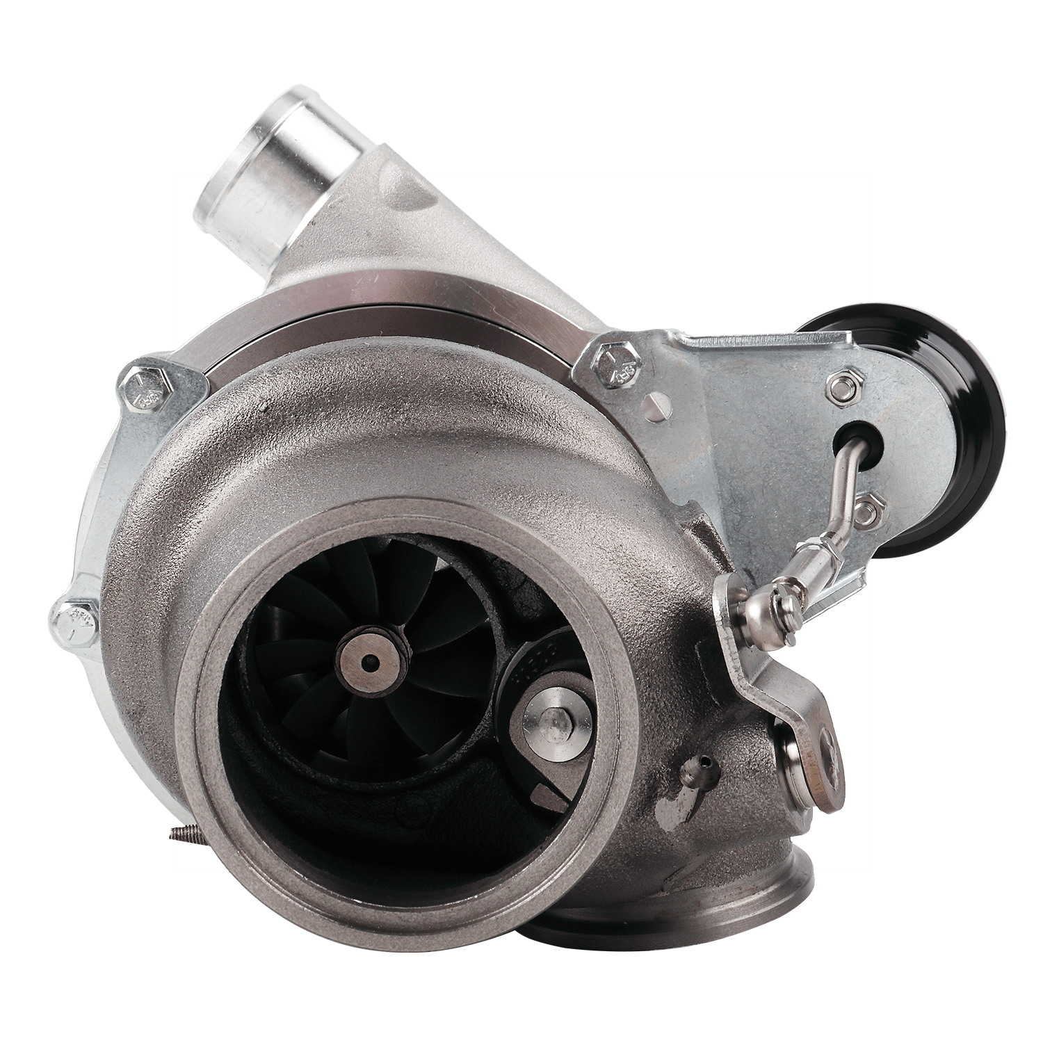 G25-G30-DV-IWG-1 Turbocharger Pulsar PSR PTG 4849G 550HP .49 2.5" V-Band inlet 3" V-Band outlet IWG 12-14psi Ball Bearing - Imagen 1