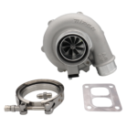 Turbocompresor Pulsar PSR 5455G 660 HP .85 T4 Entrada de doble espiral Salida de 3" con brida en V Rodamiento de bolas - Imagen 3