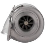 Turbocompresor Pulsar PSR 8582G 1650HP 1.44 T4 Entrada de doble espiral Salida de 4" con brida en V Rodamiento de bolas